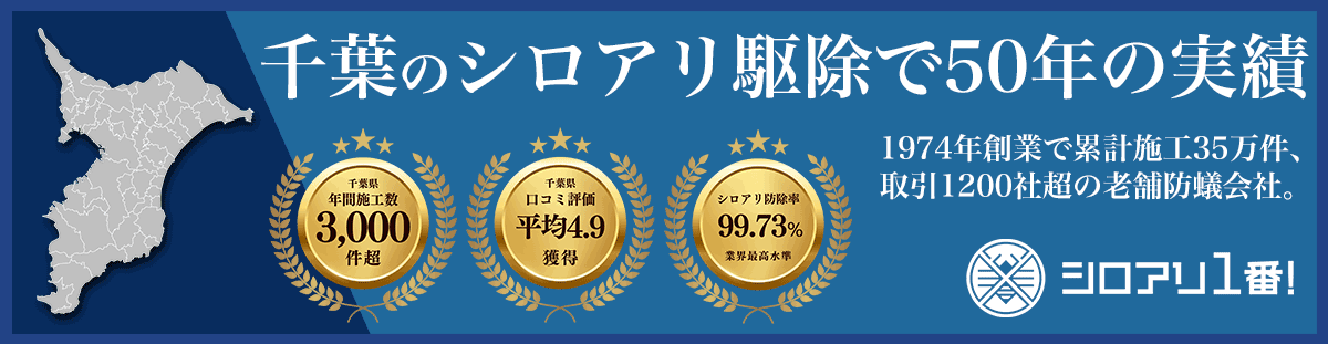 千葉県でのシロアリ駆除の強み