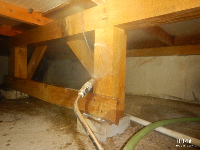 木部へのシロアリ対策