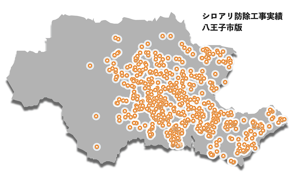 八王子市シロアリ防除工事実績